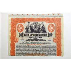 City of Christiania, 1920.