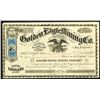 Image 1 : Golden Eagle Mining Issued Shares. 1872.