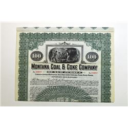 Montana Coal & Coke Co. of New Jersey. 1907.