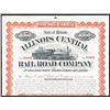Image 1 : Illinois Central Railroad Co. Specimen Bond.
