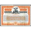 Image 1 : Illinois Central Railroad Co., 1908 $10,000 Registered 4% Specimen Gold Bond.