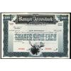 Image 1 : Bangor and Aroostook Railroad Co. Specimen Stock.