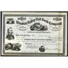 Image 1 : Warwick Valley Rail Road Co., 1880 Partially Issued and Uncancelled Stock Certificate.