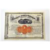 Image 1 : Dayton & Michigan Railroad Co. 187x Stock Certificate.