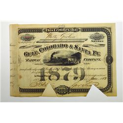 Gulf, Colorado & Santa Fe. 1883.