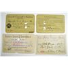 Image 1 : Group of 3 annual passes. 1890s.