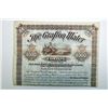 Image 2 : Grafton Water Co. 1889 Specimen Bond..