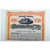 Image 2 : Valley Water Co. 1890 Specimen Bond..