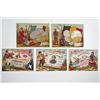 Image 1 : Advertising cards with Numismatic themes.