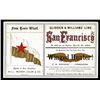 Image 1 : Glidden & Williams' Line - San Francisco, "Winged Hunter", 1864 Clipper Ship Card.