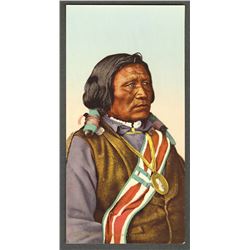 Indian Chief wearing medal