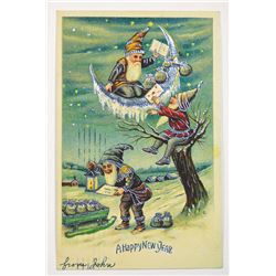 New Year's Postcard.