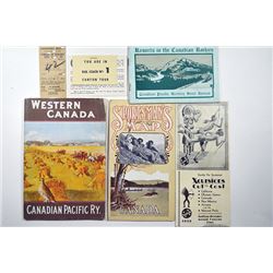 Canadian Pacific and Santa Fe booklets