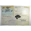 Image 1 : Cigar and tobacco invoices 1900-1920s.