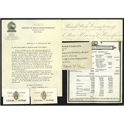 Card and ABN House materials