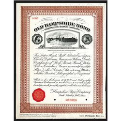 Hampshire Paper Co. 1920s.