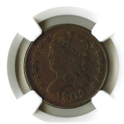 1809 Classic Head Half Cent.
