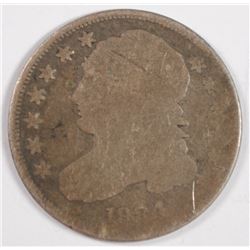 1834 BUST DIME, AG