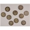 Image 1 : (10) BARBER QUARTERS (1906-D, 1906-O, 1907, 1907-D, 1907-O, 1907-S, 1908, 1908-D