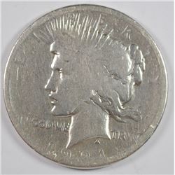 1921 PEACE DOLLAR AG