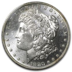 1880-S Morgan Dollar PCGS MS-64