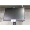 Image 2 : LENOVO 23'' FLAT SCREEN LCD MONITOR W/ ADJUSTABLE STAND AND INTEGRATED WEBCAM