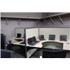 Image 2 : TAYCO PANEL LINK 12' X 5' MAPLE DOUBLE CUBICLE WORK STATION