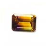 Image 2 : 31.70 ct  & up AMETRINE RADIANT Bi Color Quartz Amethyst/Citrine