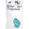 Image 1 : BEAUTIFUL NATURAL TURQUOISE 50.00 CARATS/10 GRAMS *MINED IN ARIZONA* POLISHED STONE!! ITEM CAME OUT