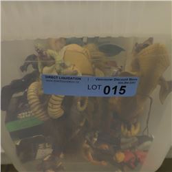 TUB OF COLLECTIBLE TOYS