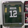 Image 1 : SIGNED AARON RODGERS JERSEY (GLASS/FRAMED)
