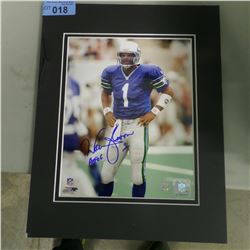 SIGNED WARREN MOON PHOTO (8X10)
