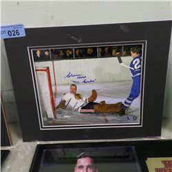 SIGNED GLEN HALL PHOTO (14X11)