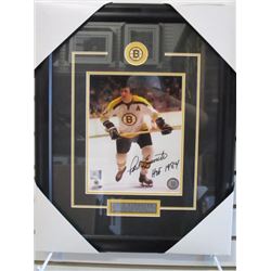 SIGNED/FRAMED PHIL ESPOSITO PHOTO