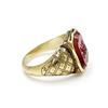 Image 3 : Victorian 18k Gold Carnelian Poison Ring