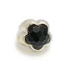 Image 1 : 18k Gold Onyx Flower Motif Ring