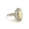 Image 2 : 3.0 ct Opal Diamond Gold Ring