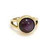 Image 1 : Cabochon Ruby 14k Gold Arthritis Ring