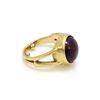 Image 2 : Cabochon Ruby 14k Gold Arthritis Ring