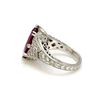 Image 3 : Ruby Diamond Platinum Ring