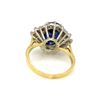 Image 2 : Sapphire Diamond 18k Gold Ring