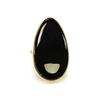 Image 1 : Agate 18k Gold Ring