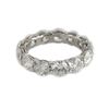Image 1 : Platinum Diamond Eternity Ring