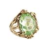 Image 1 : 14k Gold Peridot Ring