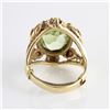 Image 3 : 14k Gold Peridot Ring
