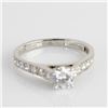 Image 4 : Van Cleef & Arpels Diamond Platinum Engagement Ring