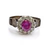 Image 1 : Ruby Diamond 14k Gold Ring