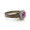 Image 2 : Ruby Diamond 14k Gold Ring