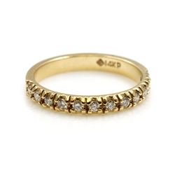 14k Gold Diamond Ring