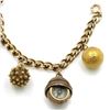 Image 3 : Victorian 14k Gold Charm Bracelet